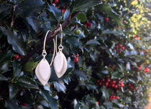 Load image into Gallery viewer, Stacked Leaf Earrings