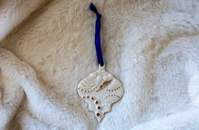 Load image into Gallery viewer, White Bauble Ornament
