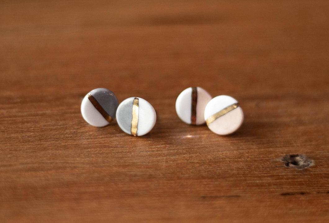 Shine Circle Studs