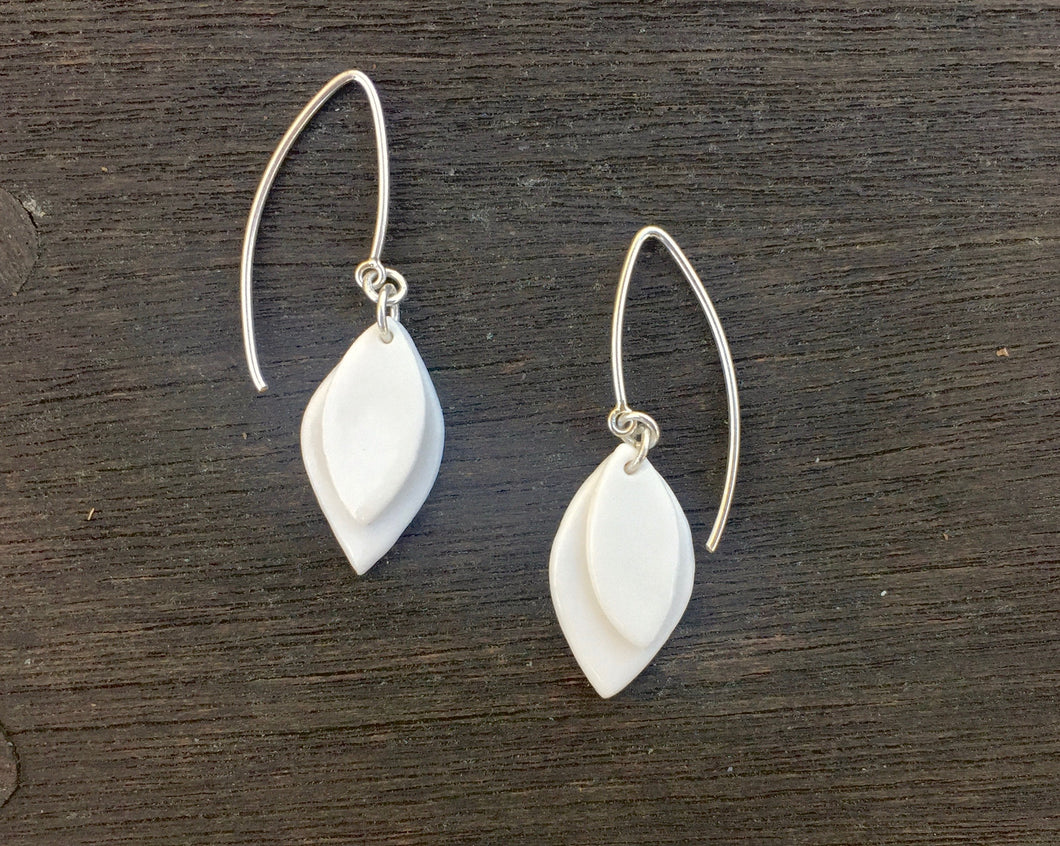 Stacked Leaf Earrings